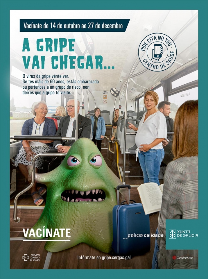 Campaña 2019 contra la gripe en Galicia, Vacúnate en Clínica Dinan Lugo